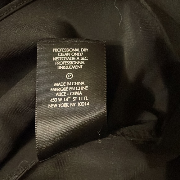 Alice + Olivia Willie Silk Lace Dress - Picture 9 of 9